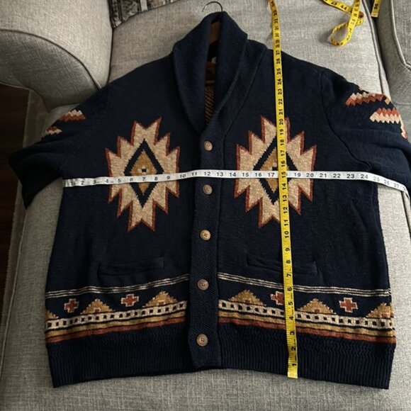 Faherty Aztec Sweater Cardigan - Picture 7 of 10